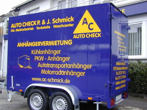 Anhängervermietung